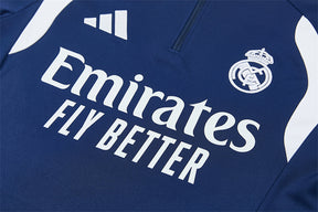 Tuta Real Madrid Blu Half-Zip 26/27 Uomo | Tuta da Calcio