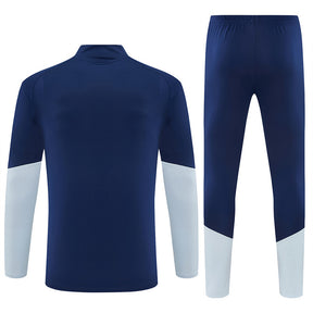 Tuta Real Madrid Blu Half-Zip 26/27 Uomo | Tuta da Calcio