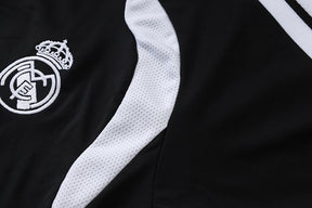 Tuta Real Madrid Nero/Bianco Half-Zip 26/27 Uomo | Tuta da Calcio