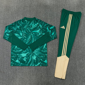 Tuta Real Madrid Verde Half-Zip 26/27 Uomo | Tuta da Calcio