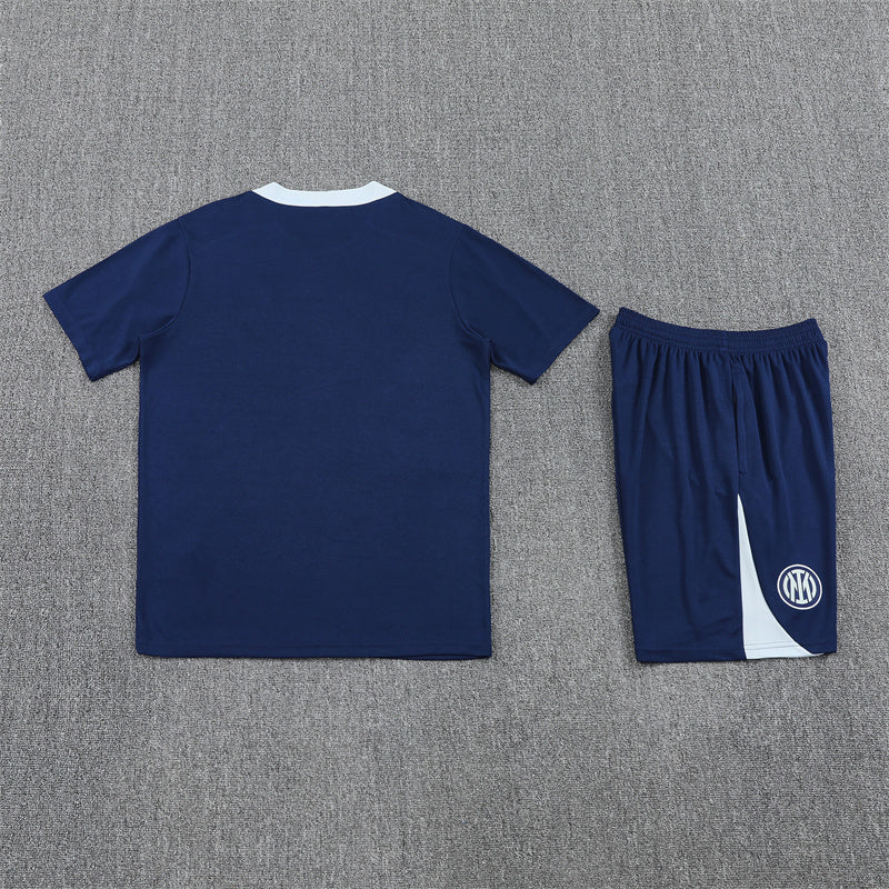 Inter Milan Blue Training Shirt + Shorts Kit 25/26