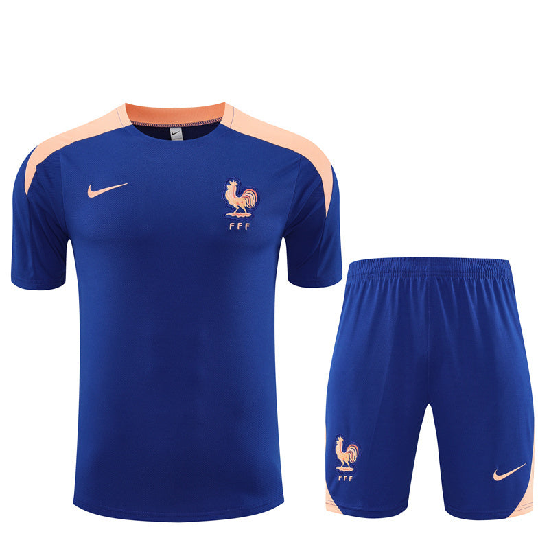 Tenue maillot + short France Bleu Entraînement 25/26