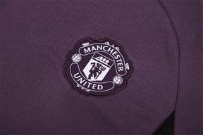 Kit Shirt + Shorts Manchester United Training Purple/White 25/26