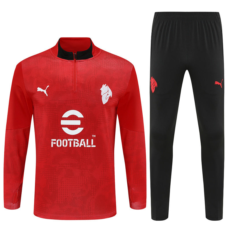 Tracksuit Milan Red/Black 25/26