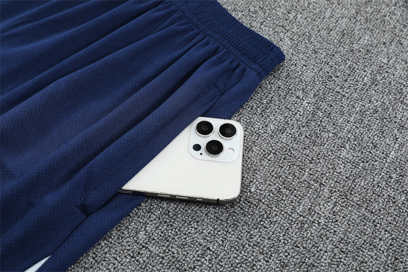 Inter Milan White/Blue Training Shirt + Shorts Kit 25/26