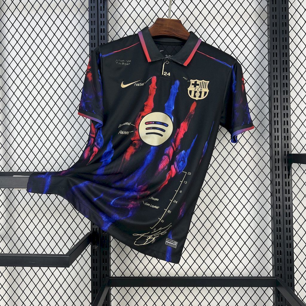 Barcelona Special Edition Jersey Bones Black 25/26