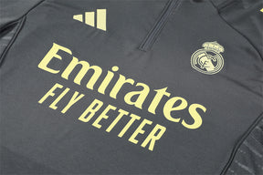 Tracksuit Real Madrid Gray/Yellow Training 25/26