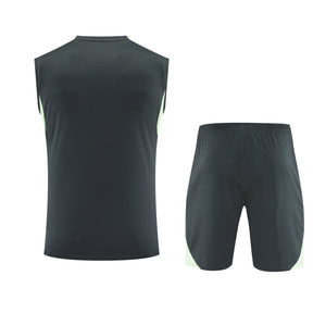 Tank Top + Shorts Real Madrid Green 25/26