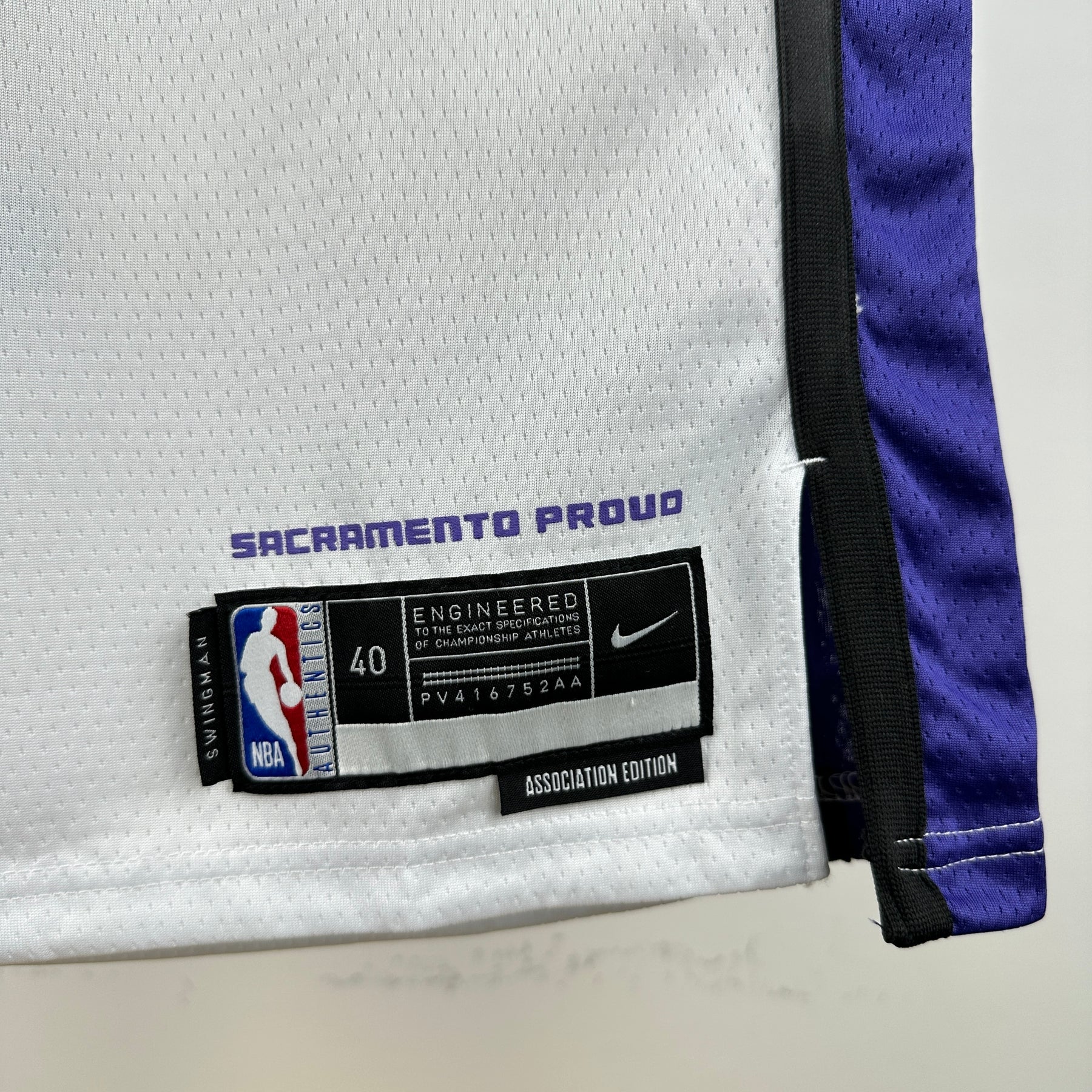 Sacramento Kings Association Edition NBA Jersey