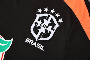 Kit Shirt + Shorts Brazil Black 25/26