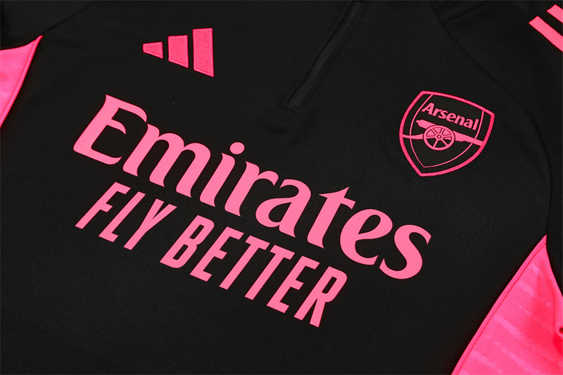 Tracksuit Arsenal Black/Pink 25/26