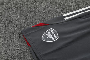 Tenue Arsenal rouge/gris 25/26 (maillot + short)