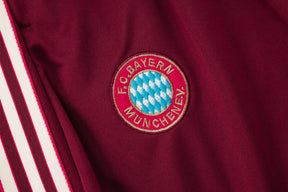 Bayern Munich Red Tracksuit Full-Zip 25/26