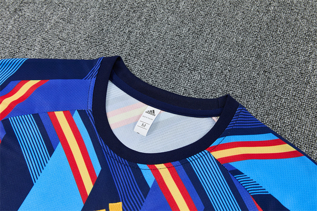 Completino Manica Corta Spagna 2026 Uomo | Kit Allenamento