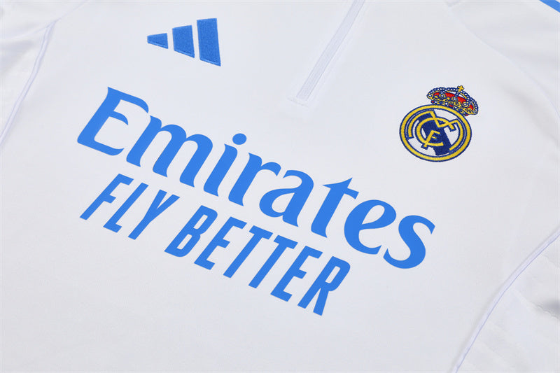 Tracksuit Real Madrid Training White/Blue 25/26