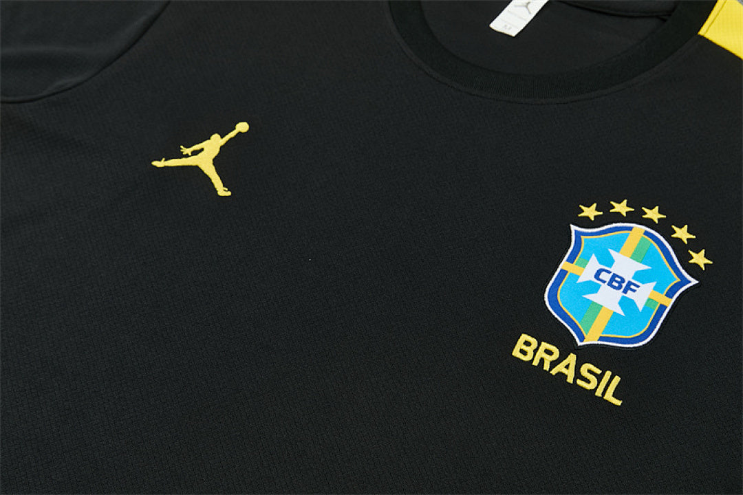 Completino Manica Corta Brasile 2026 Uomo | Kit Allenamento
