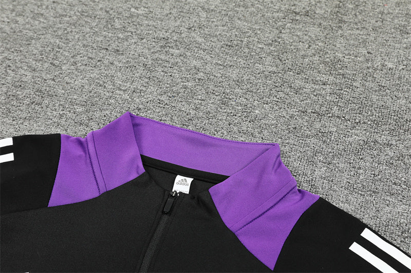 Tracksuit Real Madrid Black/Purple Training 24/25