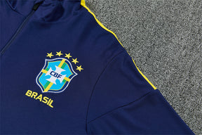 Tuta Brasile Blu Scuro 2026 Uomo | Tuta da Calcio