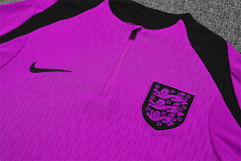 Tracksuit England Purple/Black Training 25/26