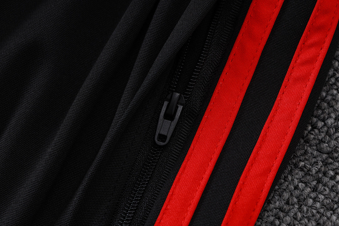 Flamengo Red/Black Tracksuit Half-Zip 25/26