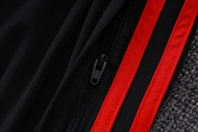 Flamengo Red/Black Tracksuit Half-Zip 25/26