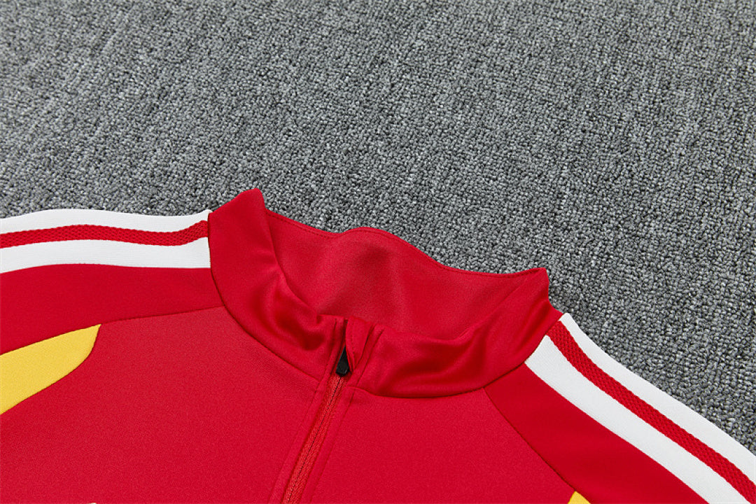 Tuta Germania Rosso/Nero 2026 | Tuta da Calcio