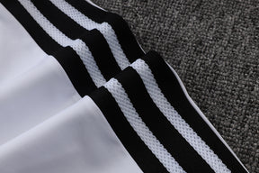 Tuta Real Madrid Bianco/Nero Half-Zip 26/27 Uomo | Tuta da Calcio