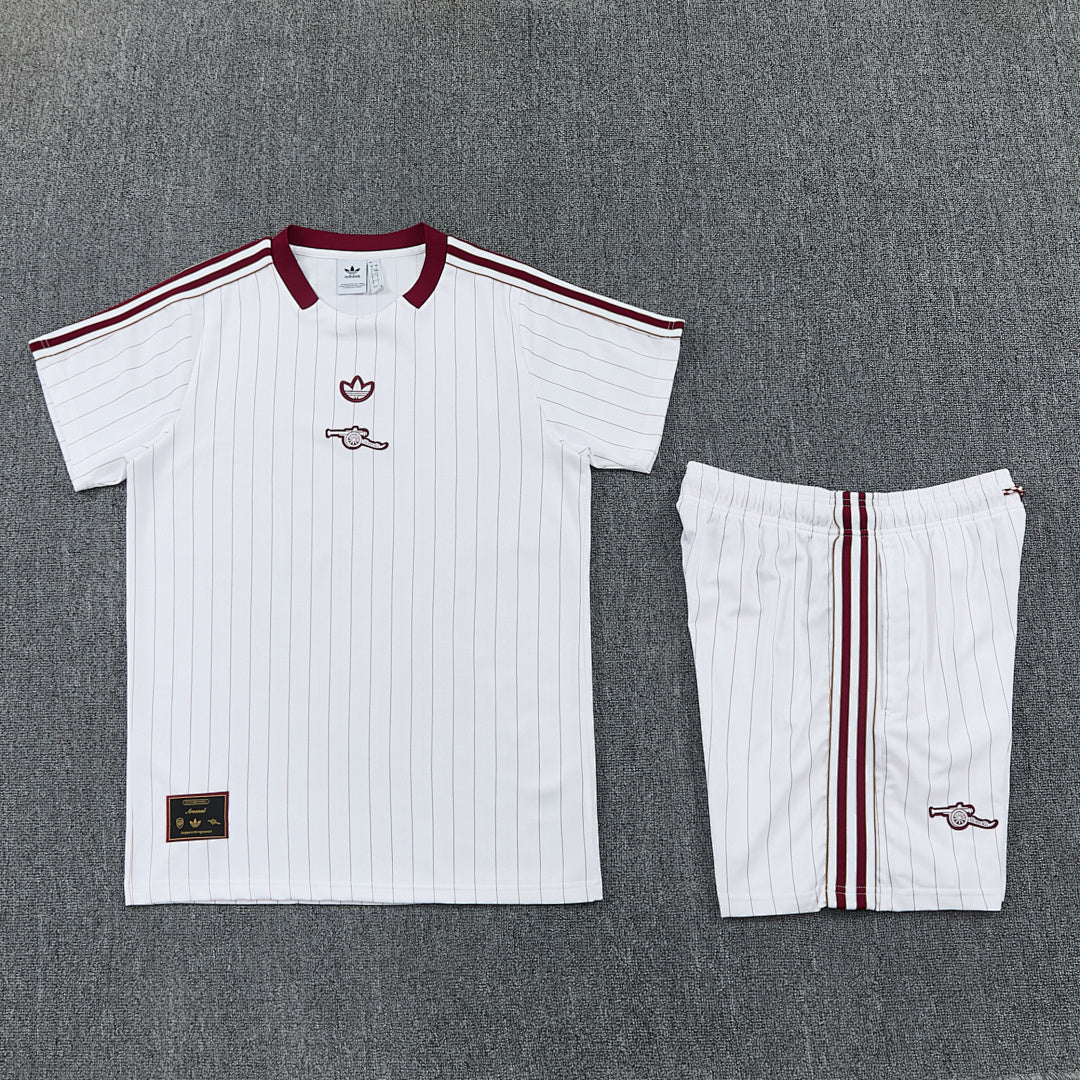 Kit Arsenal Icons Bianco 25/26 Uomo | Kit da Calcio