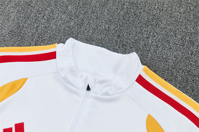 Tuta Spagna Bianco/Blu Half-Zip 2026 Uomo | Tuta da Calcio