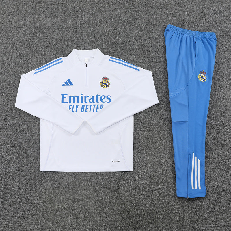 Tracksuit Real Madrid Training White/Blue 25/26