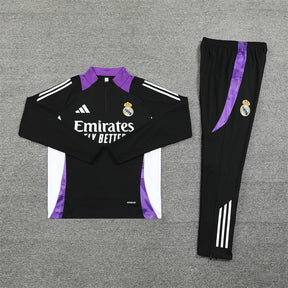 Tracksuit Real Madrid Black/Purple Training 24/25