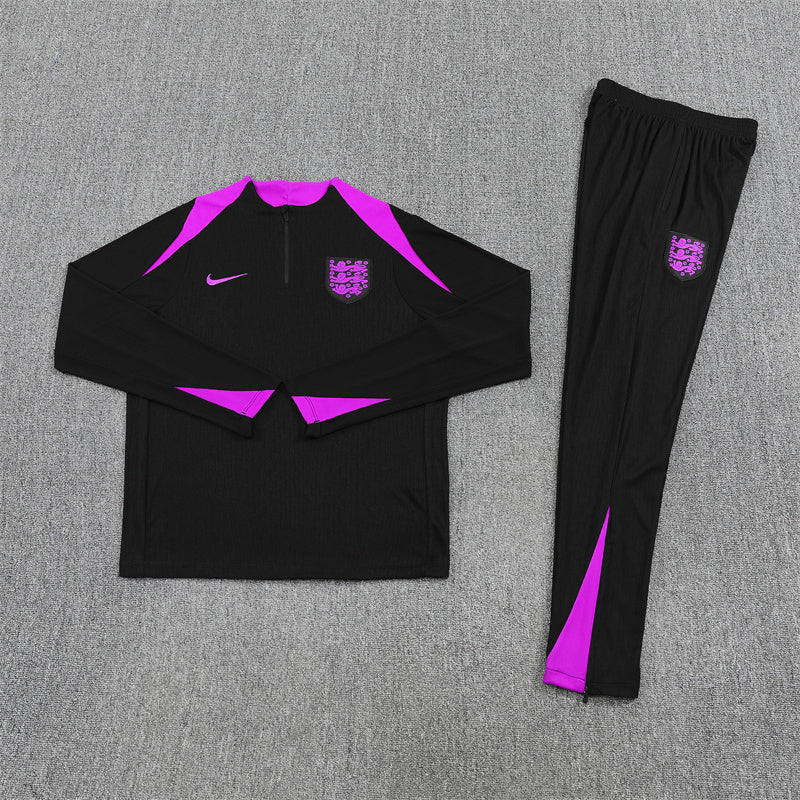 Tracksuit England Black Training 25/26