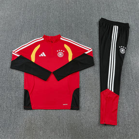 Tuta Germania Rosso/Nero 2026 | Tuta da Calcio