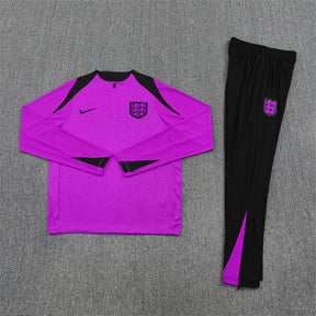 Tracksuit England Purple/Black Training 25/26