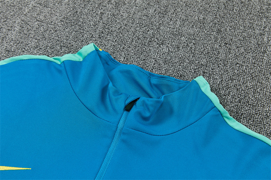 Tuta Brasile Blu/Verde Scuro 2026 Uomo | Tuta da Calcio