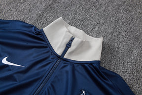 Tottenham Dark Blue/Gray Tracksuit Full-Zip 25/26