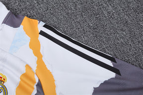 Tracksuit Real Madrid White/Orange Training 24/25
