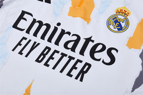 Tracksuit Real Madrid White/Orange Training 24/25