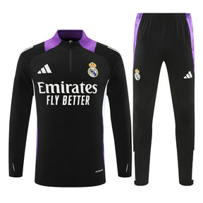 Tracksuit Real Madrid Black/Purple Training 24/25