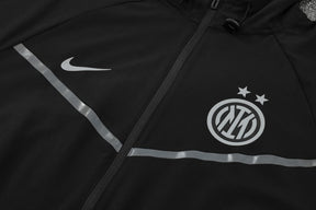 Inter Milan Tech Fleece Hoodie Black