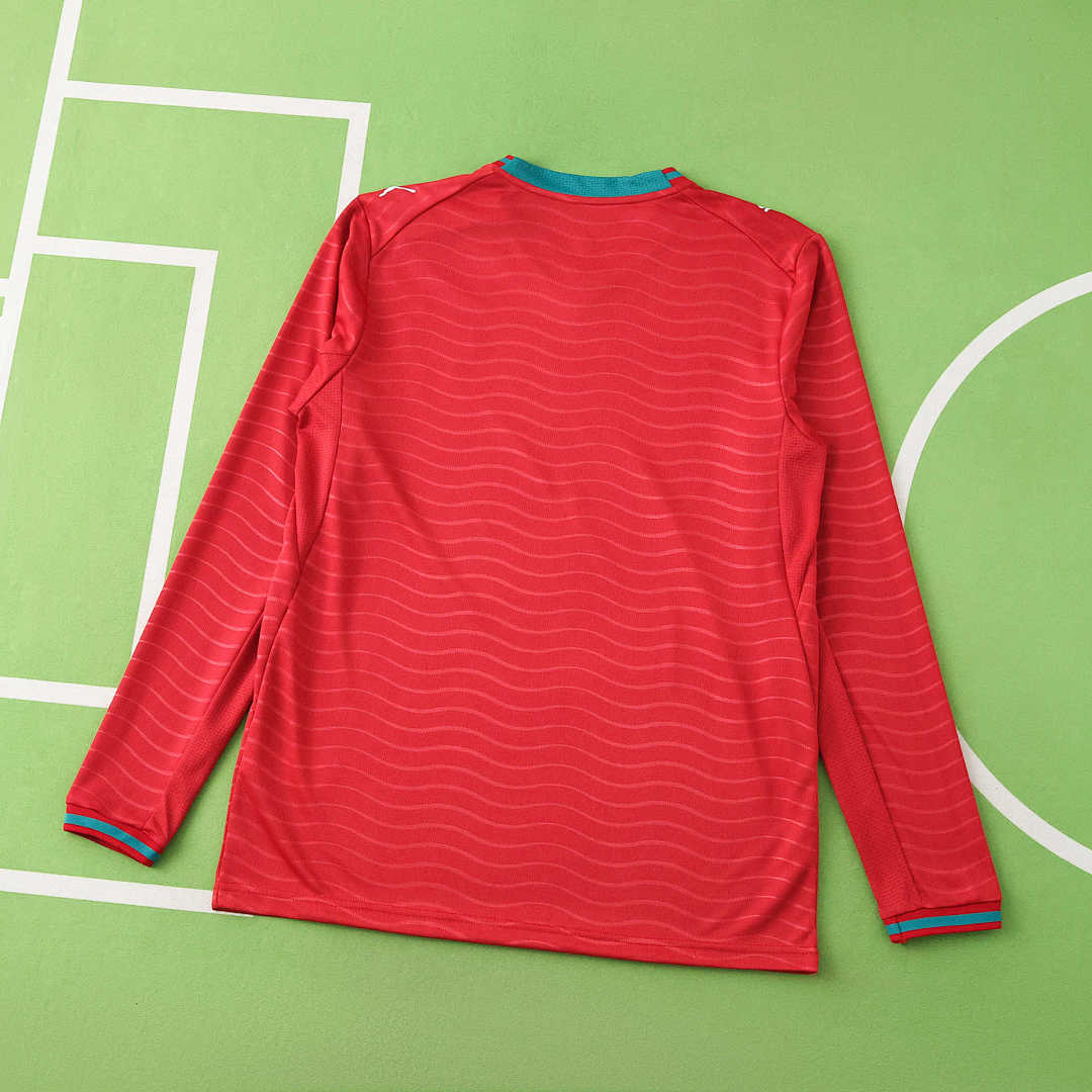 Portugal Home Jersey Long Sleeve 25/26