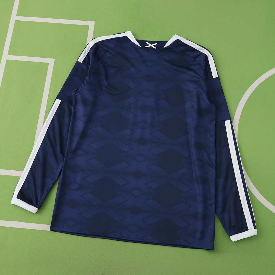 Scotland Home Jersey Long Sleeve 25/26