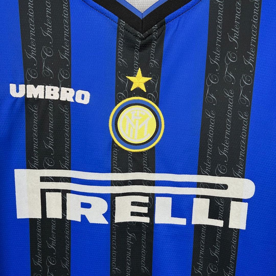 Inter Kit 98 Inter Milan Home Jersey 97/98 Retro