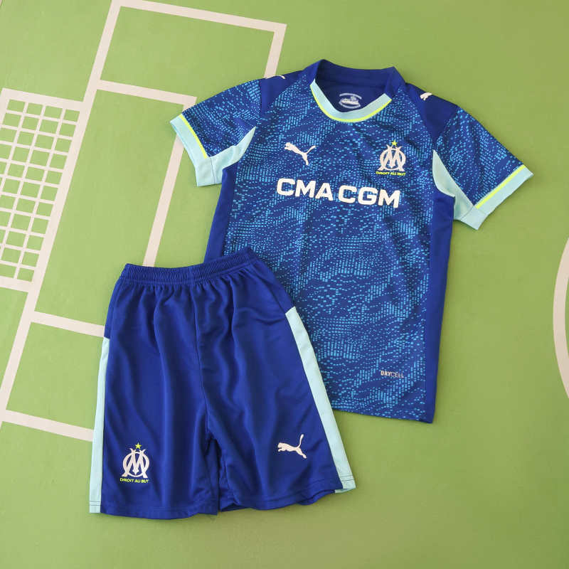 Olympique Marseille Third Kit Kids 25/26