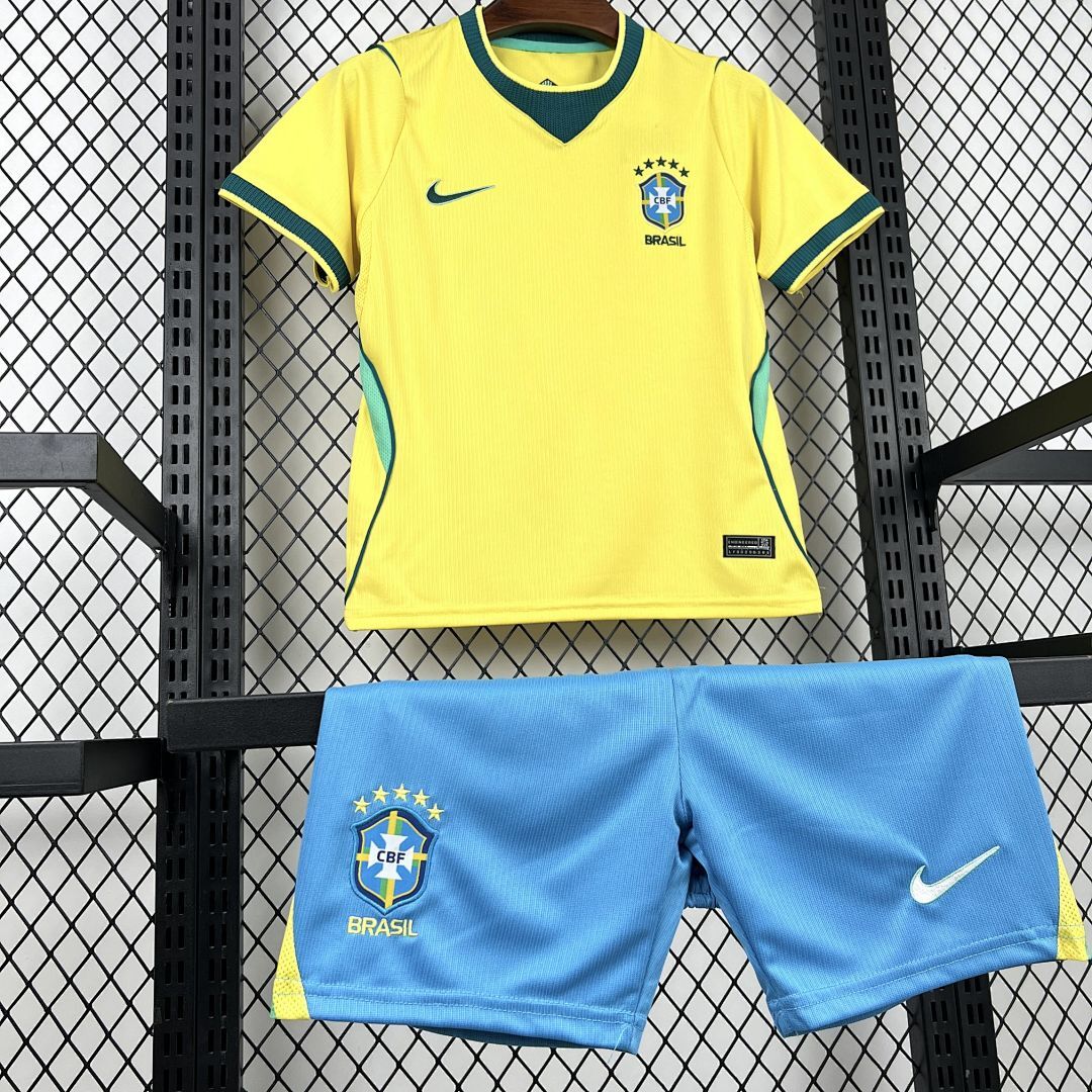 Kit Bambino Brasile Home 2026 | Kit da Calcio