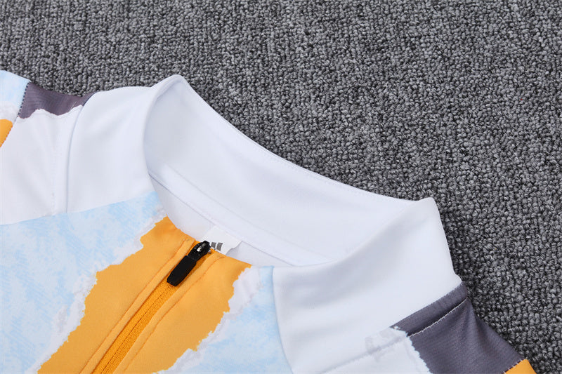 Tracksuit Real Madrid White/Orange Training 24/25