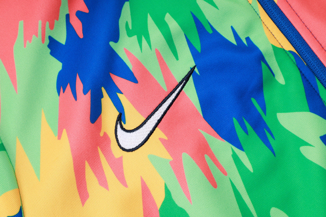 Brazil Colorful Tracksuit Full-Zip 25/26