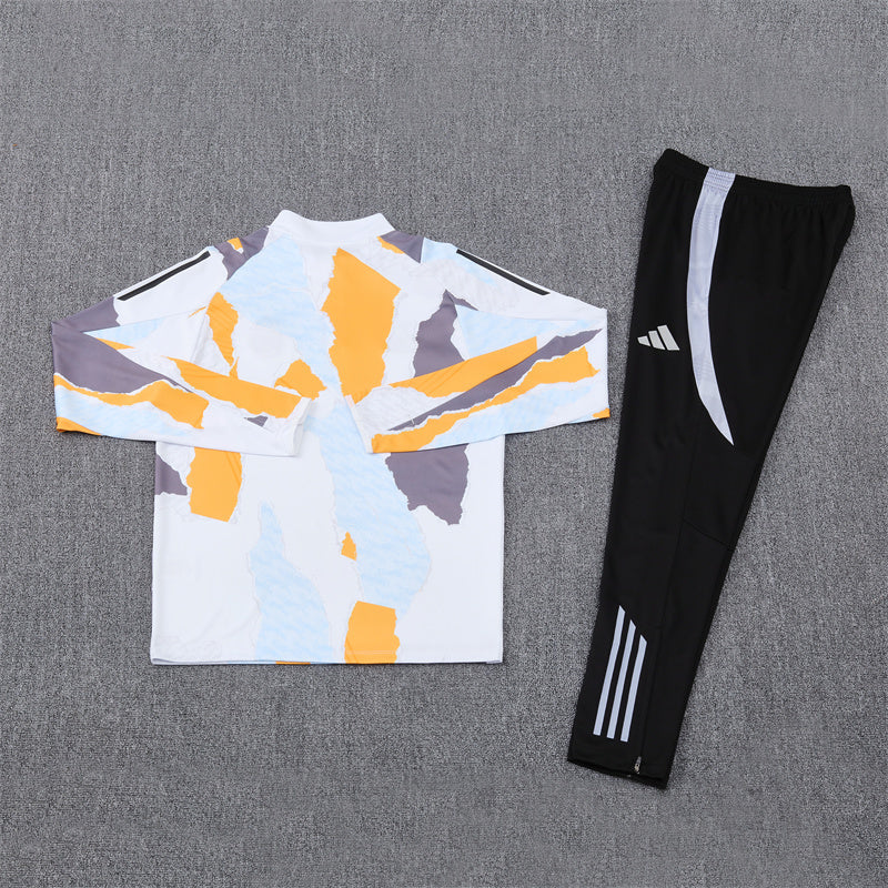 Tracksuit Real Madrid White/Orange Training 24/25