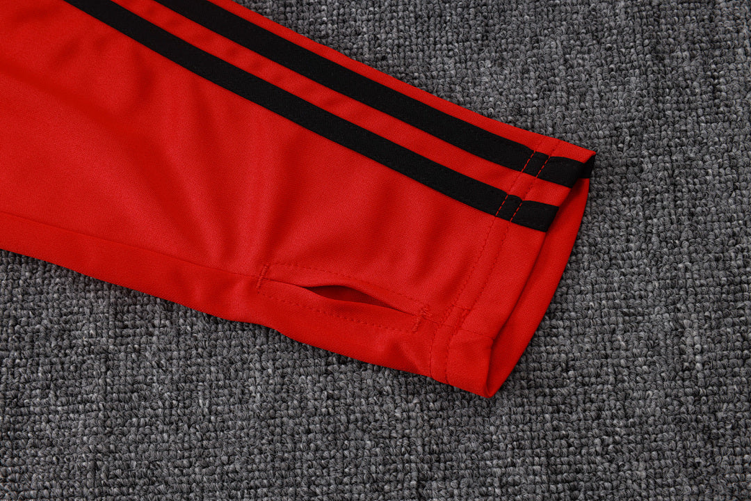 Flamengo Red/Black Tracksuit Half-Zip 25/26