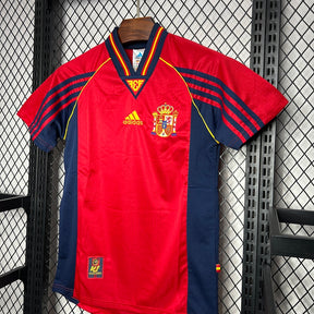 Spain Home Jersey 1998 Retro